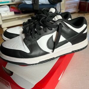 Nike Dunk Low Panda black and white